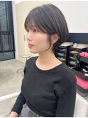 ショートカット×透明感カラーM-35