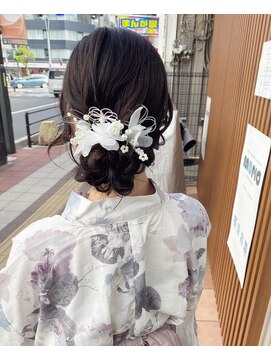 モリオフロムロンドン 大宮店(morio from London) 【大宮】夏祭り、花火に浴衣アレンジ