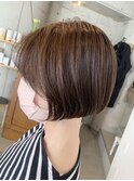 前下がりショートボブ[20代/30代/大人女子スタイル]