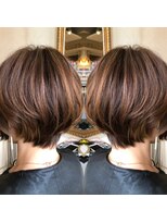 アンジュデメール(Ange'de Mer) ハイライト・ショート・白髪染め・白髪ぼかし・髪質改善