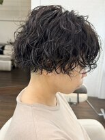 ヘアーアンドビューティーガーデン(HAIR AND BEAUTY GARDEN)&nbsp;ショートボブカットミルクティーベージュブラウンタッセルボブ