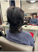 ウルフ/レイヤー/デジタルパーマ/外ハネボブ/イメチェン/美髪