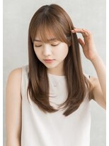 トッカ 札幌(tocca) 顔まわりレイヤー/オリーブベージュ