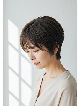 アントワープトーキョー(antwerp TOKYO) 髪質改善ニュアンスカラーツヤ髪スタイルセンターパート