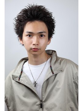 リップス 心斎橋(LIPPS) ランダムカールスパイキー