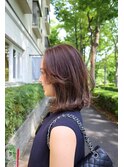 前下がり大人女子ミディアム