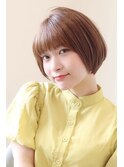 【 Ｉ. 】30代からのナチュラル前下がりショートボブ　川口