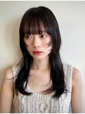 髪質改善トリートメントミルクティーベージュカラーくびれヘア