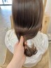 【オーガニック認証】カット+ヴィラロドラカラー+髪質改善トリートメント