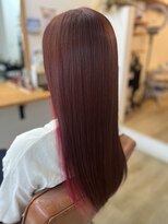 オダンゴヘアー(odango hair)&nbsp;インナーカラー／髪質改善