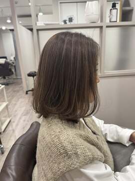 カミノワ(kaminowa) 白髪率30%おすすめヘア 神戸/三宮/元町/脱白髪染め/白髪ぼかし/