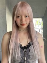 アルカナ 明治神宮前原宿(ARCANA)&nbsp;ピンクベージュ　ミルクティーピンク　ケアブリーチ　ハイトーン