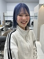 ザザ ZA/ZA 茗荷谷&nbsp;韓国風ブリーチカラー/顔周りカット