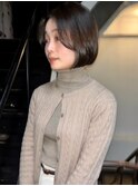 センターパートボブ &nbsp;[本町/心斎橋/堺筋本町/北浜/淀屋橋]
