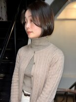 ボウ(BOW)&nbsp;センターパートボブ  [本町/心斎橋/堺筋本町/北浜/淀屋橋]