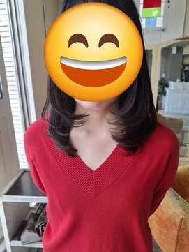 バンブーグラス(Bamboo grass) レイヤーカット×髪質改善【ウルトワトリートメント】