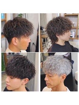 デルフィーノ ヘアーパフォーム(delfino hair perform)の写真/メンズパーマ専門店【デルフィーノヘアー】渋谷「GOALD」監修の技術を活かした上質なパーマをご提案◎