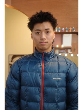 エディ(Edy) メンズスパイキーボックスショート刈り上げ眉毛カット岡山