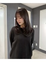ソワンドゥブレスシエン 堀江店(soin de brace CIEN) 軽すぎないレイヤー × ナチュラルブラウン
