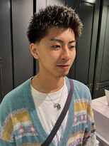 ピボット 梅田(PIVOT) テーパーフェード×ピンパーマ