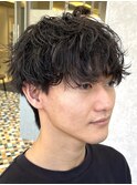 シャドウパーマ｜トップだけ動く清潔感