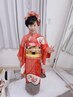 七五三・7歳様 ¥13200 ※早朝料金なし