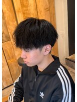 ブルニール 中崎町(BLEUNIR) ツイストスパイラルパーマ