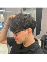 リッチブランドアンドコー 守口店(Rich Brand&Co) ショートハーパー メンズパーマ バーバー スペインカール