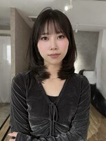 エトワ 中央店(etoi)&nbsp;大分ミディアムボブレイヤー軽め韓国レイヤーくびれスタイル