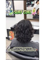 ザ クロー(THE CROW)&nbsp;海外風サーフカール波巻きサーフニュアンスサーフ波巻きパーマ