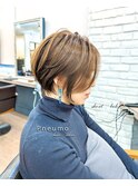 大人ショートボブ