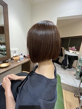 エトカ(EToKa)の写真/ 乾かすだけで決まる、大人のBOB