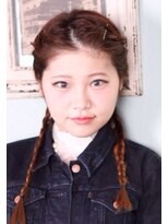ヘアーサロン リノ(Hair Salon Lino)&nbsp;くせ毛風おしゃれおさげ