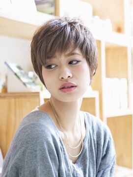 リビング ハナレ(Living hanare) 【Living】グレージュショート