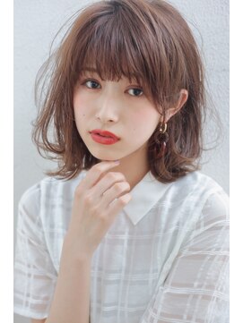 マリアバイアフロート(Maria by AFLOAT) 30,40代くびれセミディ無造作カール3Dカラーボブディ