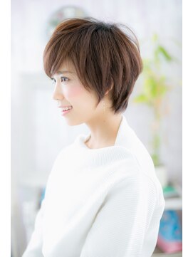 ミック ヘアアンドビューティー 大山店(miq  Hair&Beauty) 清楚なひし形ショートボブa