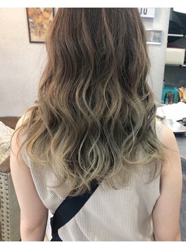 美容室 杏樹 オトナ★ハイライトMix☆ANNA