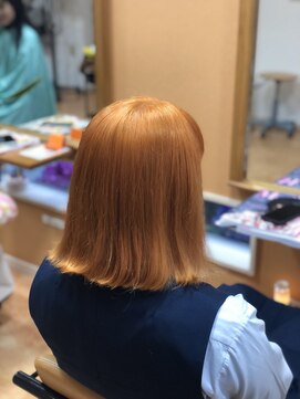 ヘアーフェイスカラーバー(hair face COLORBAR) アプリコットカラー