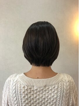 ヘアキッチン エスケーオー(Hair Kitchen S.K.O) シースルーショートボブ
