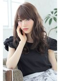 BERRY/耳かけ_毛先パーマ_イメチェン_フォギーベージュ_夏