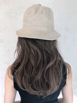 アイティー バイ アルバム 浦和店(IT by ALBUM)&nbsp;ハットベージュ_オリーブカラーハイライトカラー_ba243951