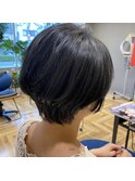 ◎ショートスタイルのブルーブラック◎