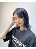 ブルーブラック×外ハネミディ【ATENA中嶋】