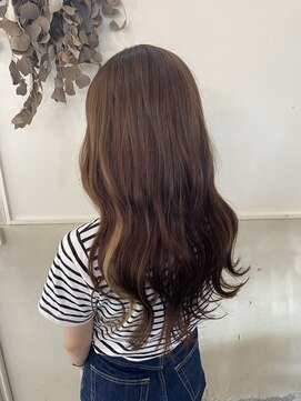 ボアップ 新居浜店(boappu) #プルエクステ #カラー #インナー #ベージュ #ハイトーン