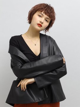 ヘアーカッティングガーデン ジャック モアザン 近鉄奈良店 グランジショート/無造作[奈良/大和西大寺駅/白髪ぼかし]