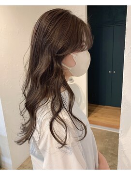 クラフト ヘア デザイン(CRAFT HAIR DESIGN) 【CRAFT】アメジストグレージュ // くびれレイヤーロング