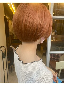 キセツ(ki se tsu) サンセットオレンジとミニボブ