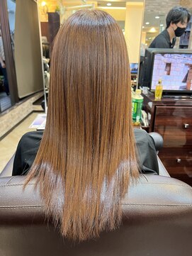 キャラ 池袋本店(CHARA) 髪質改善トリートメントでツヤサラヘア【ロング】