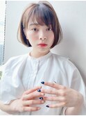 ナチュラルフェミニンボブ[銀座][小顔][パーソナル診断][前髪]