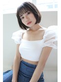 透明感ショートボブ